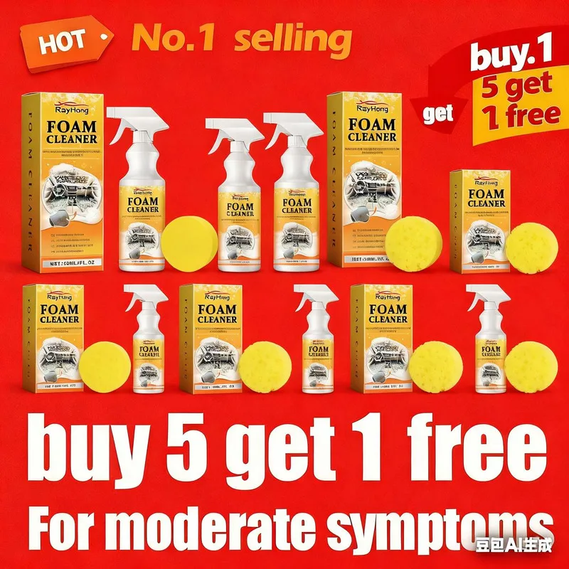 6PCSCar Interior Foam Cleaner Vehicle Interior Cleaning Foam Interior Foam Refinisher Cleaner Car Seat Stain Remover with Sponge
6PCSCar Interior Foam Cleaner Vehicle Interior Cleaning Foam Interior Foam Refinisher Cleaner Car Seat Stain Remover with Sponge