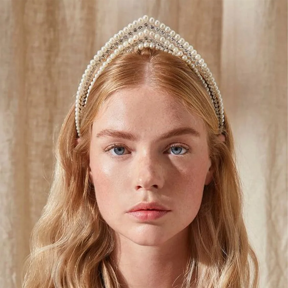 Luxury pearl headband temperament multi-layer hair accessories headgear high-end accessories women's headband
Luxury pearl headband temperament multi-layer hair accessories headgear high-end accessories women's headband