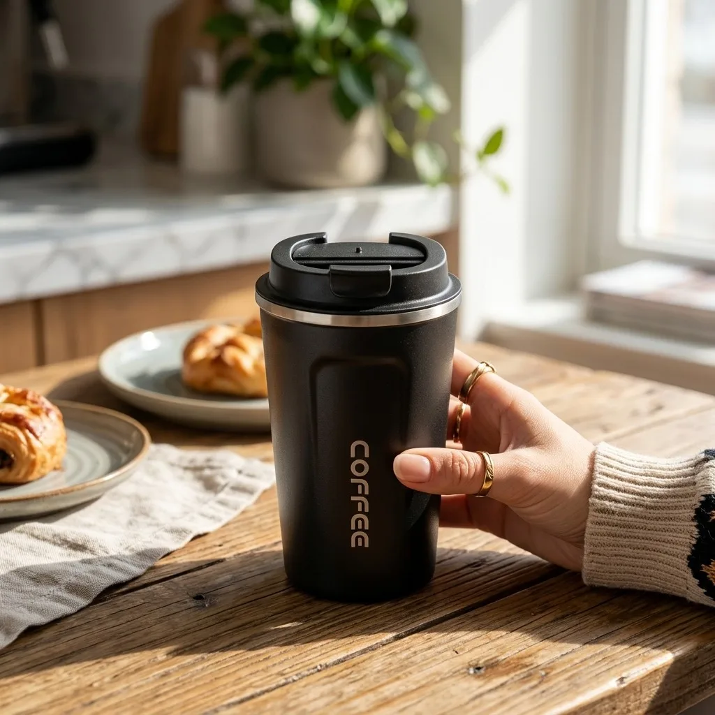 510ml Thermal Coffee Mug 304 Stainless Steel Insulated Travel Tumbler Leakproof Water Bottle Portable Tea Car Cup Drinkware
510ml Thermal Coffee Mug 304 Stainless Steel Insulated Travel Tumbler Leakproof Water Bottle Portable Tea Car Cup Drinkware