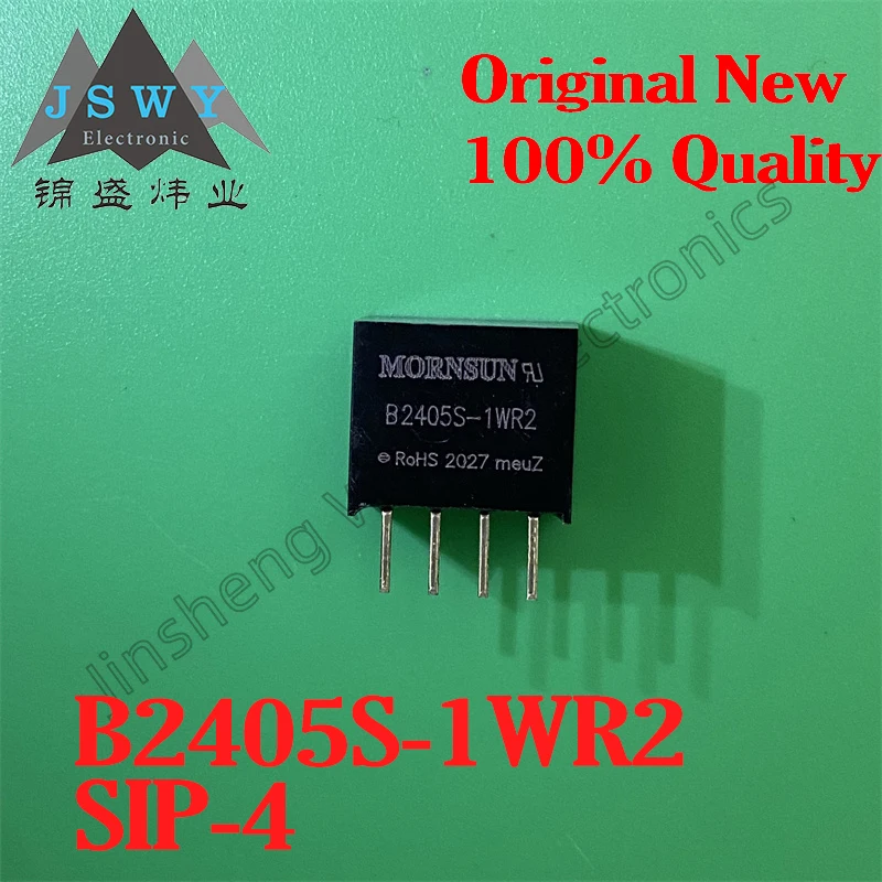 (5/20 PCS) B2405S-1WR2 SIP-4 24VDC DC-DC Power Module. 100% original electronics. Fast shipping. 
(5/20 PCS) B2405S-1WR2 SIP-4 24VDC DC-DC Power Module. 100% original electronics. Fast shipping.
