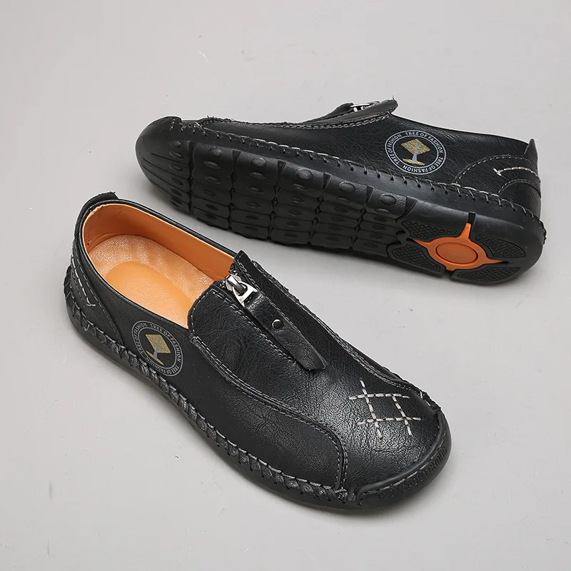 2025 New Men's Slip-On Outdoor Casual oes Large Size 48 Faionable Comfortable Rubber Sole round Toe Ultra-Leather Footwear
2025 New Men's Slip-On Outdoor Casual oes Large Size 48 Faionable Comfortable Rubber Sole round Toe Ultra-Leather Footwear