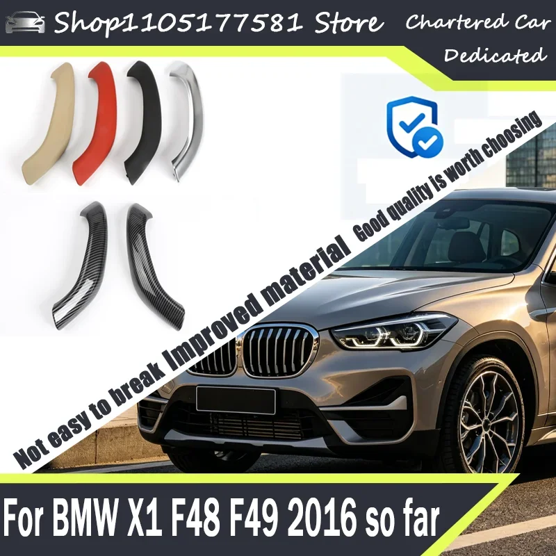 Car Interior Door Handle Front Rear Door Pull Handle Inner Grab Handle Cover Trim For BMW X1 F48 F49 2016-2022
Car Interior Door Handle Front Rear Door Pull Handle Inner Grab Handle Cover Trim For BMW X1 F48 F49 2016-2022