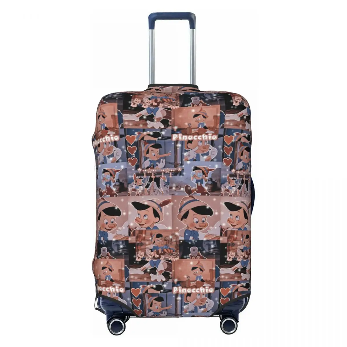 Чехол для дорожного чемодана с изображением мультяшного персонажа Пиноккио, пылезащитный чехол для чемодана, подходит для чемоданов 18-32 дюймов
Чехол для дорожного чемодана с изображением мультяшного персонажа Пиноккио, пылезащитный чехол для чемодана, подходит для чемоданов 18-32 дюймов