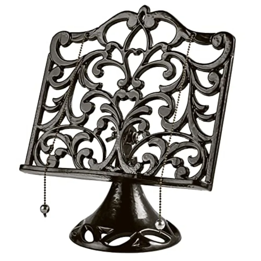 Adjustable Cookbook Stand, Cast Iron Heavy-Duty Recipe Book Holder, Kitchen Vintage Recipe Book Holder, Reading Rest Holder for
Adjustable Cookbook Stand, Cast Iron Heavy-Duty Recipe Book Holder, Kitchen Vintage Recipe Book Holder, Reading Rest Holder for