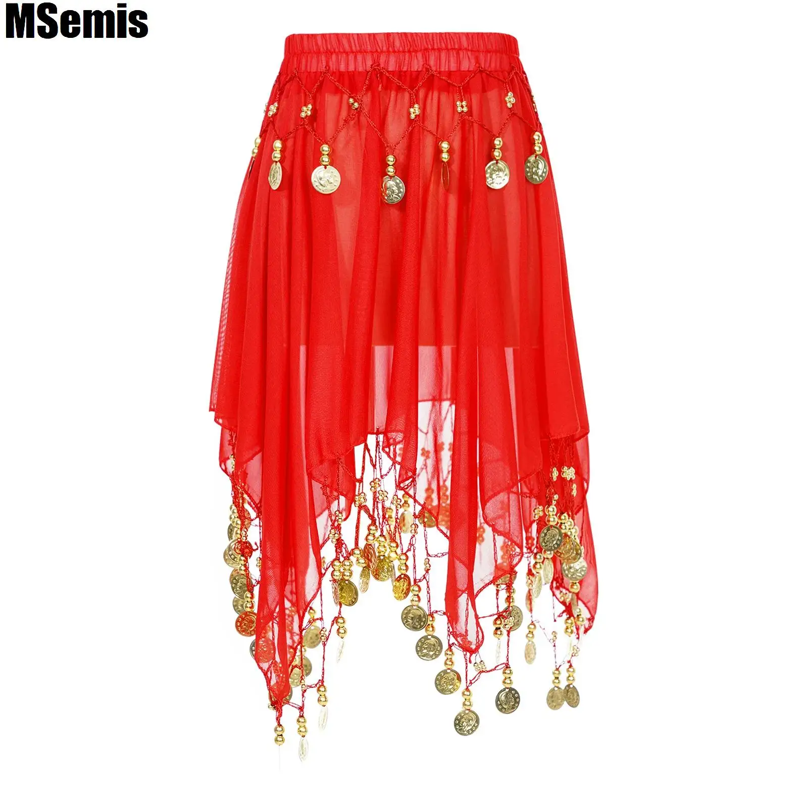 Kid Girls Beads Sequins Dance Skirt Tassel Belly Elastic Waistband Irregular Hem Chiffon Skirts Stage Performance Costume
Kid Girls Beads Sequins Dance Skirt Tassel Belly Elastic Waistband Irregular Hem Chiffon Skirts Stage Performance Costume