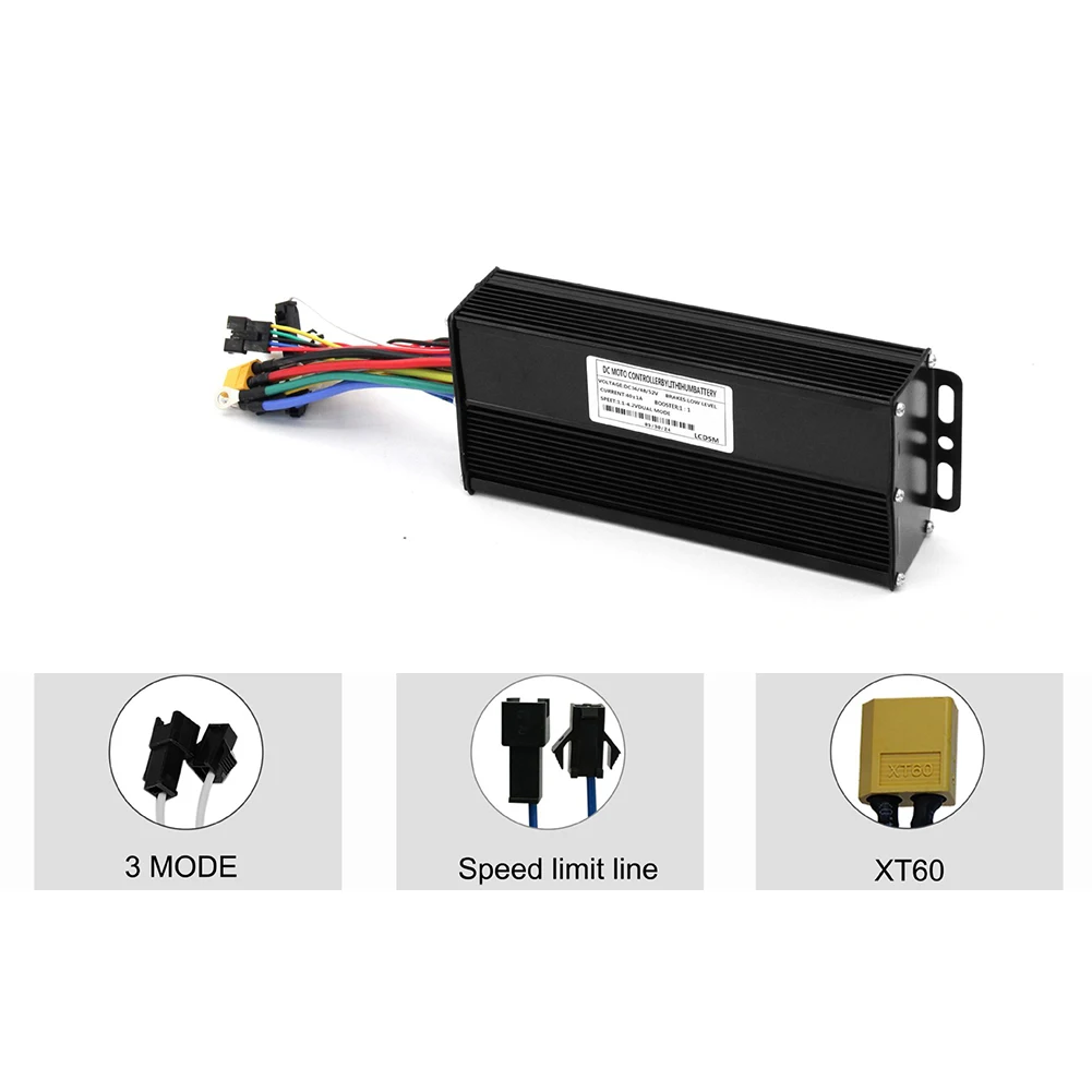 36/48V/52V E-Bike 1500/2000W 3-mode Sine Wave Brushless Controller For Electric Bicycle Tricycle E-Scooter Replacement Accessory
36/48V/52V E-Bike 1500/2000W 3-mode Sine Wave Brushless Controller For Electric Bicycle Tricycle E-Scooter Replacement Accessory