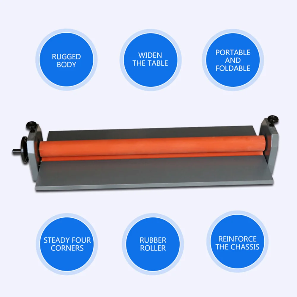Hand-cranked PVC photo cold laminating machine, peritoneal machine, filming machine width 65CM
Hand-cranked PVC photo cold laminating machine, peritoneal machine, filming machine width 65CM