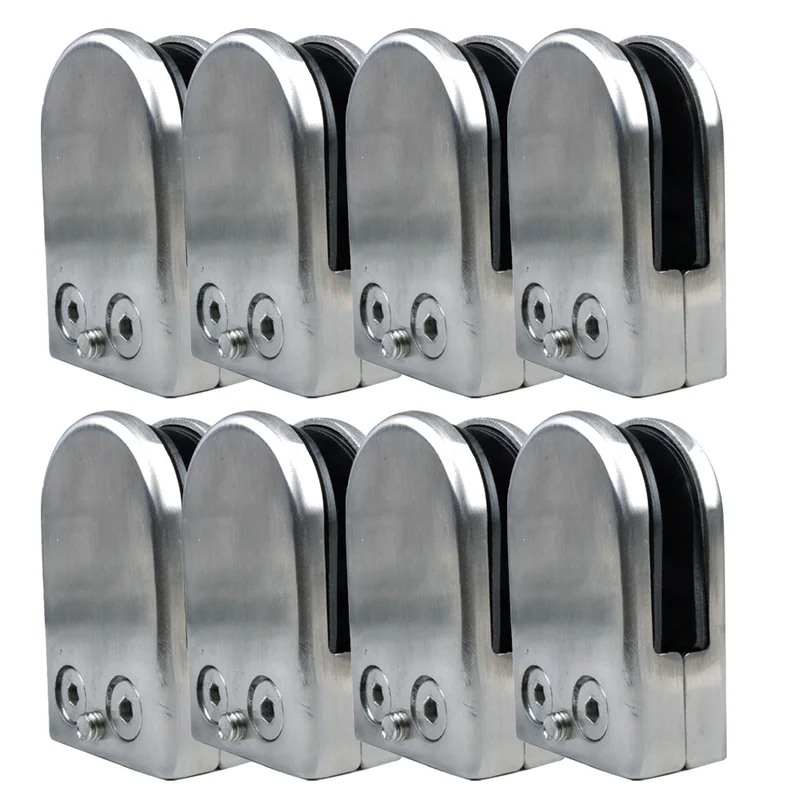 304 Stainless Steel Glass Clamp Holder For Window Balustrade Handrail Fish mouth clamp 65*43*26 /53*43*24/53*33*20mm
304 Stainless Steel Glass Clamp Holder For Window Balustrade Handrail Fish mouth clamp 65*43*26 /53*43*24/53*33*20mm