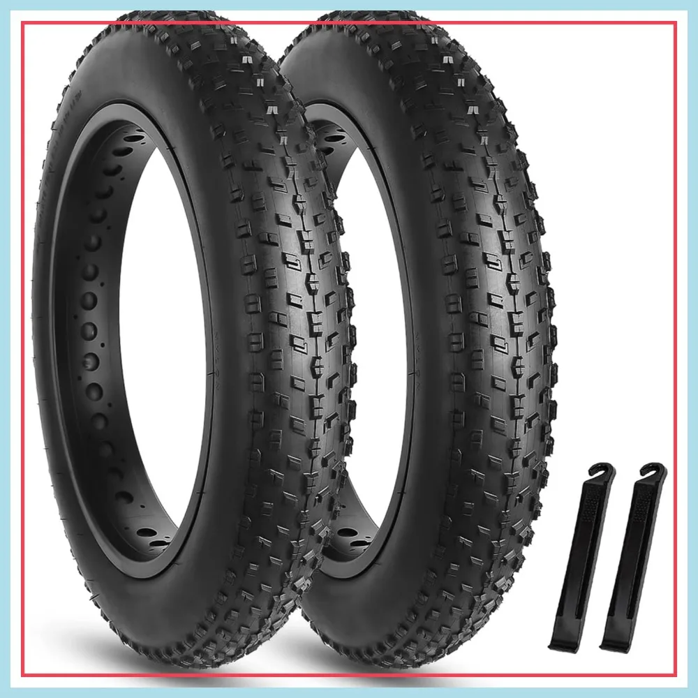 20x4.0/26x4.0 Inch Fat Bike Tires, High-Performance Wear-Resistant Folding MTB Tires, All-Terrain for Street or Trail
20x4.0/26x4.0 Inch Fat Bike Tires, High-Performance Wear-Resistant Folding MTB Tires, All-Terrain for Street or Trail