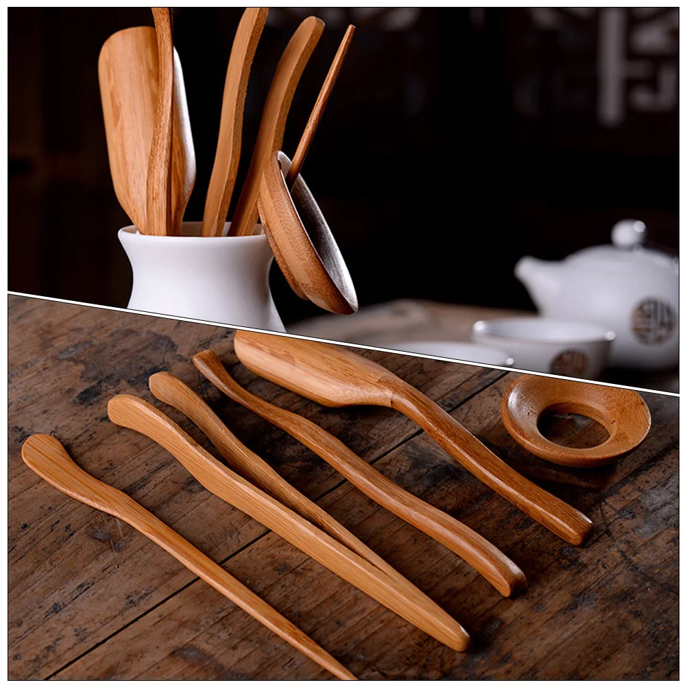 1 Set Bamboo Ceramic Ceremony Tools 6 Piece Art Accessories Kung Fu Set Making Utensils Office Ceremony Supplies Chinese Gongfu
1 Set Bamboo Ceramic Ceremony Tools 6 Piece Art Accessories Kung Fu Set Making Utensils Office Ceremony Supplies Chinese Gongfu