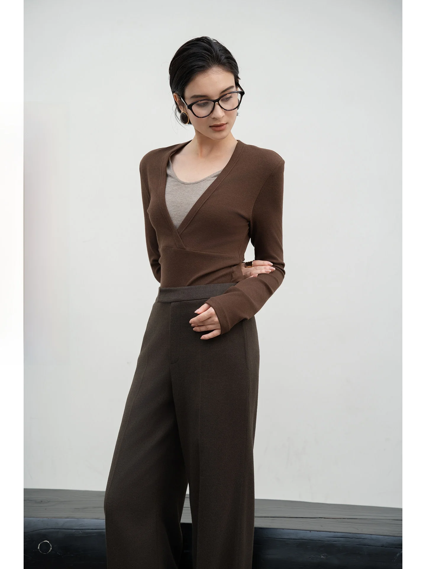 Warm Fce Base Layer T-irt V-Ne Fake Two-Piece Elastic Cotton Long Sve Women's Basic Color Crew Ne T-irt
Warm Fce Base Layer T-irt V-Ne Fake Two-Piece Elastic Cotton Long Sve Women's Basic Color Crew Ne T-irt