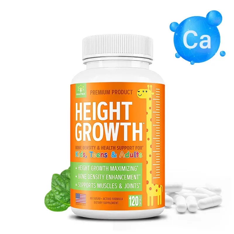 Height Growth Supplement, Natural Height Increase with Vitamin D & Calcium, Zinc, Bone Growth Supplement for Adults & Kids
Height Growth Supplement, Natural Height Increase with Vitamin D & Calcium, Zinc, Bone Growth Supplement for Adults & Kids