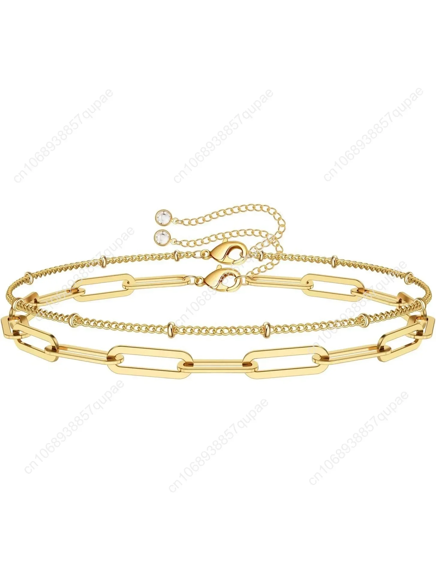Dainty Gold Bracelets for Women, 14K Gold Plated Adjustable Layered Bracelet Cute Evil Eye Oval Chain Pearl Bar Turtle Gold Brac
Dainty Gold Bracelets for Women, 14K Gold Plated Adjustable Layered Bracelet Cute Evil Eye Oval Chain Pearl Bar Turtle Gold Brac