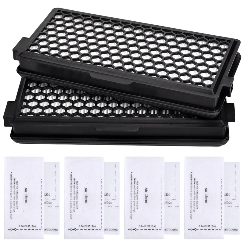 Sets Of Replacement Filters For Miele Vacuum Cleaner Compact C1 & C2, Complete C2 & C3, S8340, HEPA Filters
Sets Of Replacement Filters For Miele Vacuum Cleaner Compact C1 & C2, Complete C2 & C3, S8340, HEPA Filters