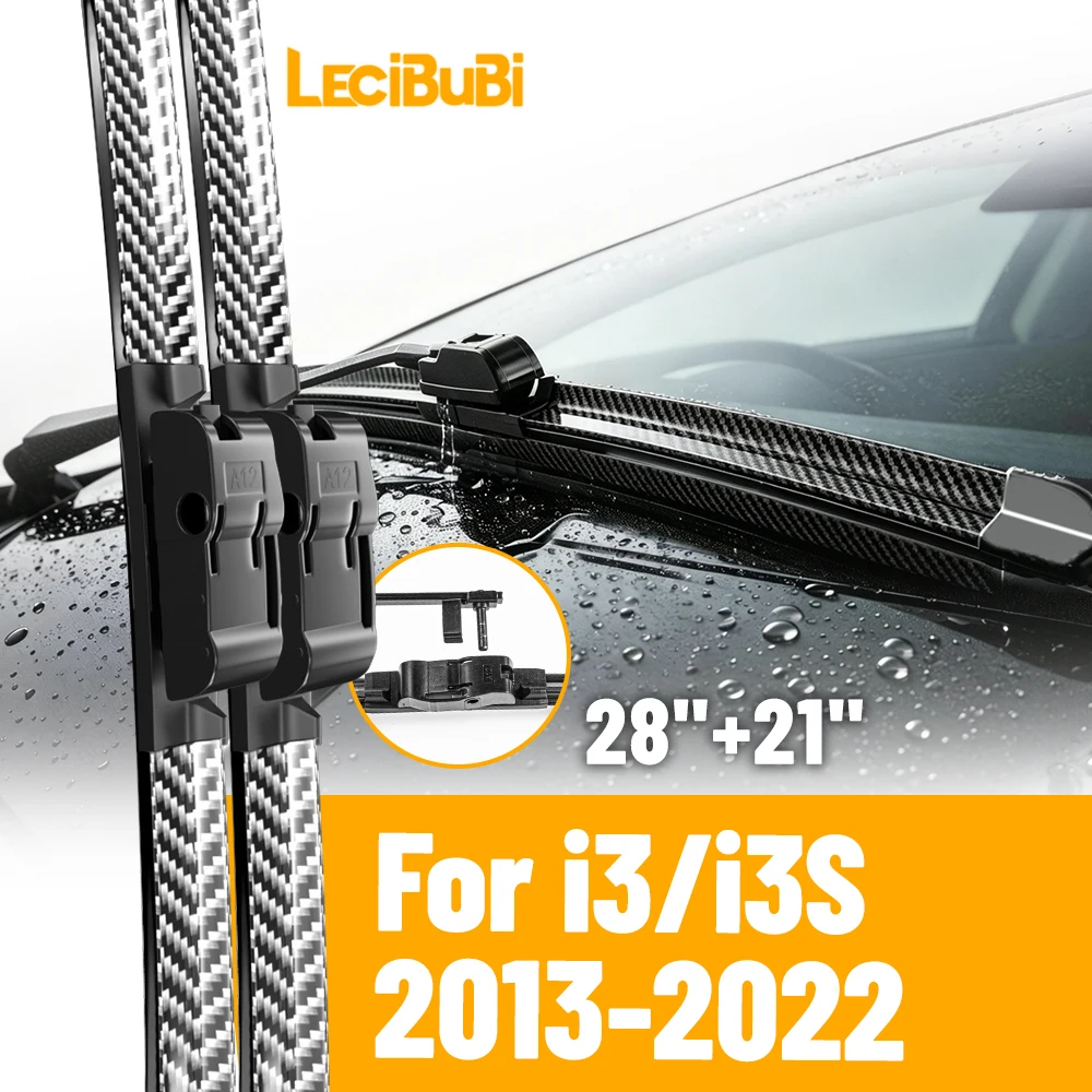 2pcs Front Windshield Windscreen Wiper Blades For BMW i3 2013-2018 i3S 2018-2022 Rubber Brushes Car Accessories 28"+21"
2pcs Front Windshield Windscreen Wiper Blades For BMW i3 2013-2018 i3S 2018-2022 Rubber Brushes Car Accessories 28"+21"