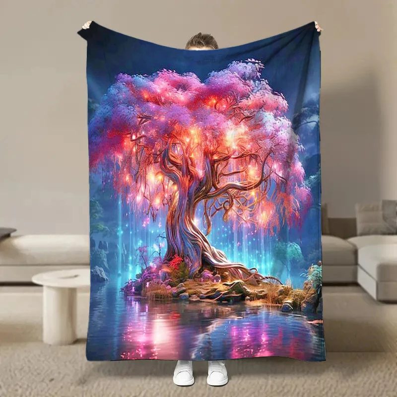 3D Printing Fantasy Moon Tree Landscape Blanket Fluffy Children and Adults Sofa Plush Bedspread Throw Lunch Blanket for Sofa Bed
3D Printing Fantasy Moon Tree Landscape Blanket Fluffy Children and Adults Sofa Plush Bedspread Throw Lunch Blanket for Sofa Bed