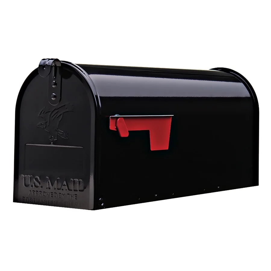 Elite Galvanized Steel Medium Post-Mount Mailbox in Black Rust-Resistant, Weatherproof, Modern Design for Residential Driveway
Elite Galvanized Steel Medium Post-Mount Mailbox in Black Rust-Resistant, Weatherproof, Modern Design for Residential Driveway