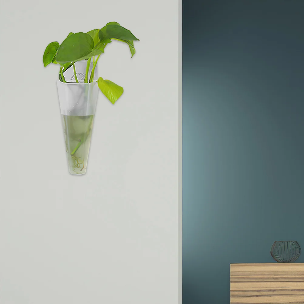 2 Pcs Hydroponic Wall-Mounted Flower Pot Flushed Planters Indoor Pots Household Hanging for Plants Outdoor
2 Pcs Hydroponic Wall-Mounted Flower Pot Flushed Planters Indoor Pots Household Hanging for Plants Outdoor
