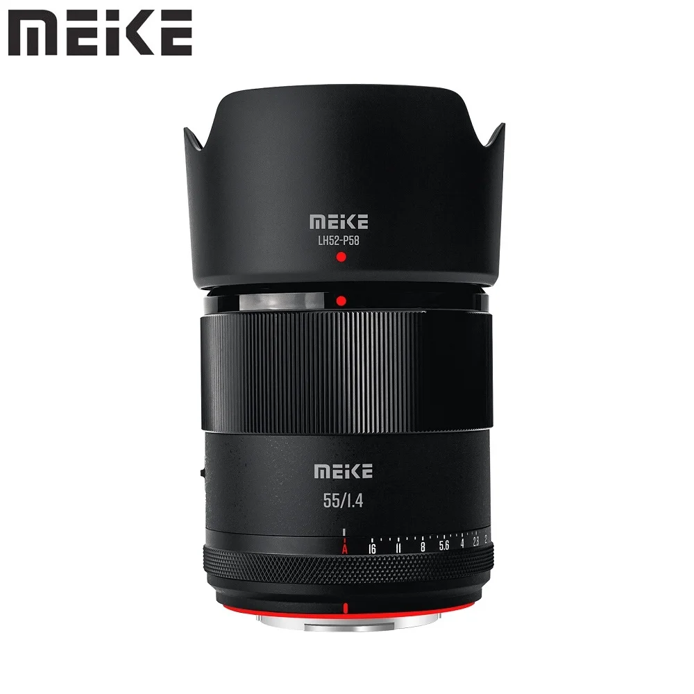 Meike 55mm f1.4 APS-C AF Auto Focus STM Portrait Fixed Focus Lens for Z-Mount Z30 Z50 Z fc /for Sony E-Mount Mirrorless Camera
Meike 55mm f1.4 APS-C AF Auto Focus STM Portrait Fixed Focus Lens for Z-Mount Z30 Z50 Z fc /for Sony E-Mount Mirrorless Camera