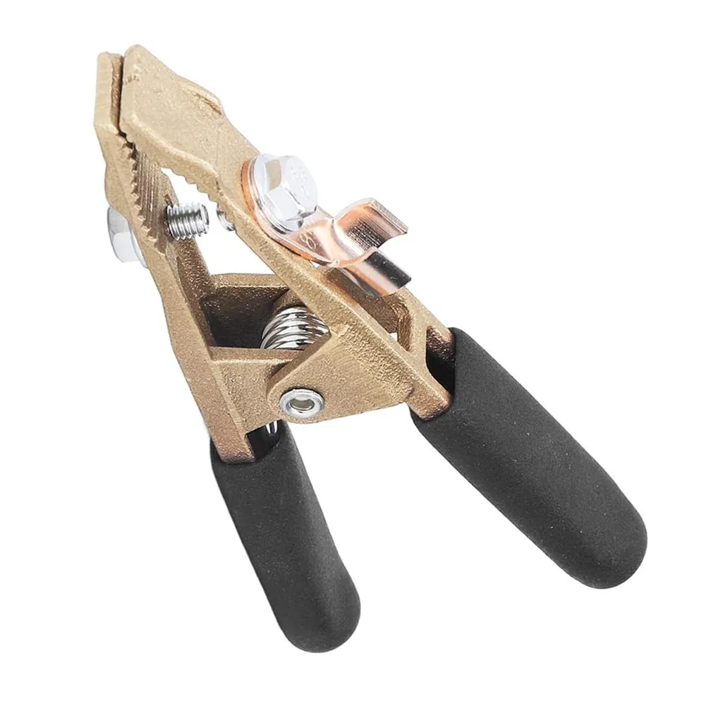 Зажим для заземляющего кабеля 260А, А-образные клещи для сварки, зажим для заземления, для газовой сварки, аргонодуговой сварки
Зажим для заземляющего кабеля 260А, А-образные клещи для сварки, зажим для заземления, для газовой сварки, аргонодуговой сварки