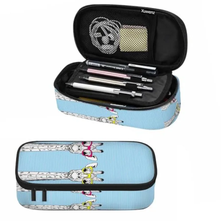 Pen Bag Hipster s Funky Glasses Animal Blue Organizer Stationery Box Makeup Pencil Case Office Supply for Adults
Pen Bag Hipster s Funky Glasses Animal Blue Organizer Stationery Box Makeup Pencil Case Office Supply for Adults