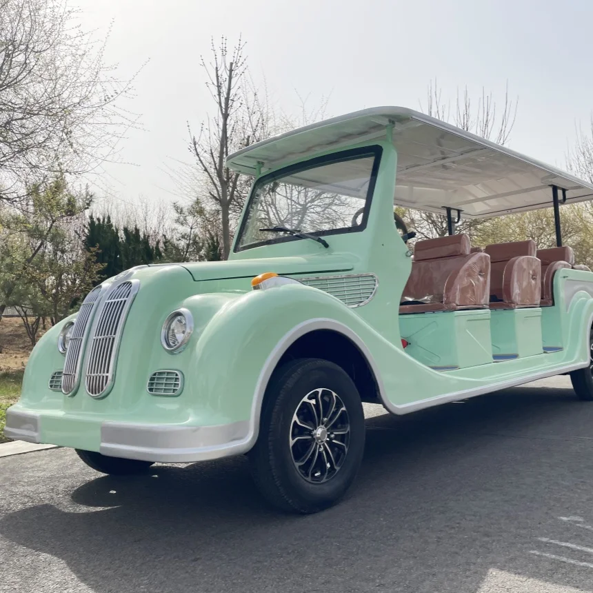 New Electric Sightseeing Classic Car 3-Row Color-Blocking Golf Club Car High-Power Classic Car With Customized Logo For Sale
New Electric Sightseeing Classic Car 3-Row Color-Blocking Golf Club Car High-Power Classic Car With Customized Logo For Sale