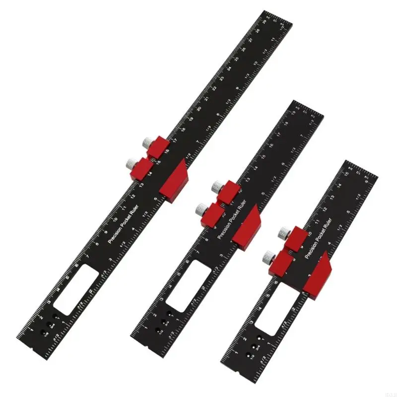 MXLB Woodworking Ruler Pocket Ruler Metal Slide Rule Professional Woodworking Ruler
MXLB Woodworking Ruler Pocket Ruler Metal Slide Rule Professional Woodworking Ruler