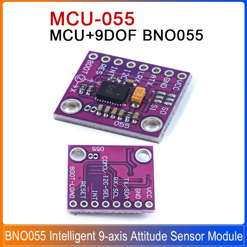 MCU-055 MCU + 9DOF BNO055 Intelligent 9-axis Attitude Sensor Module