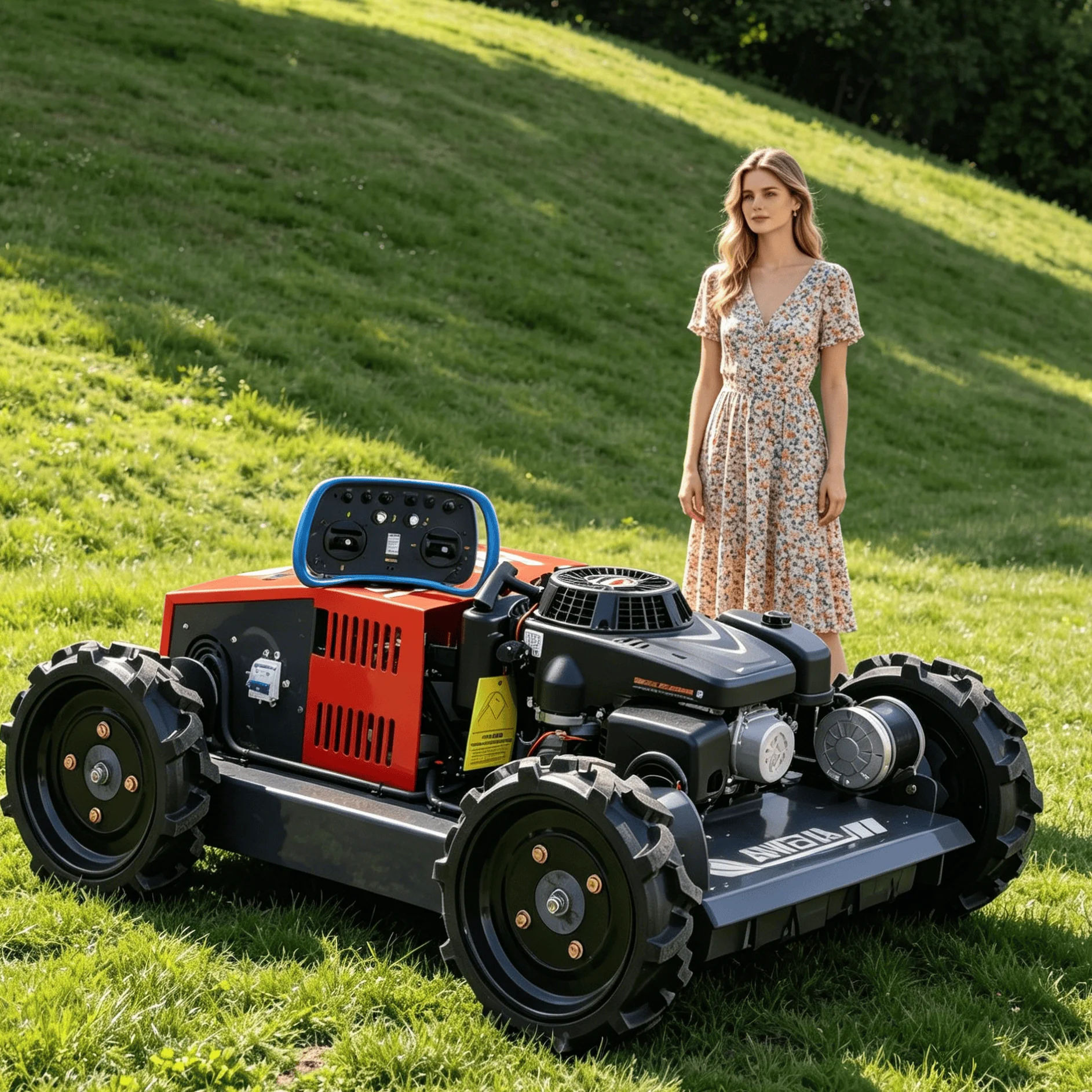 Customized anti wear remote lawn mower robot robust blade assembly for stony hillside rough grass cutting countryside farm yard
Customized anti wear remote lawn mower robot robust blade assembly for stony hillside rough grass cutting countryside farm yard
