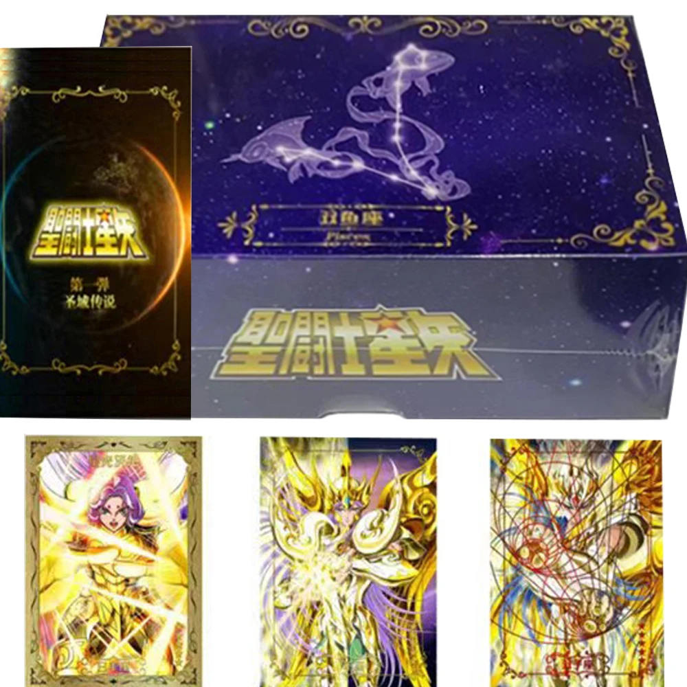 Saint Seiya Cards Peripheral Collection Action Storyline Comics Main Character Anime Transformation Card Children Birthday Gift
Saint Seiya Cards Peripheral Collection Action Storyline Comics Main Character Anime Transformation Card Children Birthday Gift