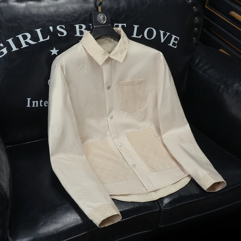 Slim Fit, весна-осень 2023, новинка, тонкий джат с воротником irt Haome, молодежная верхняя одежда, роскошное кожаное пальто Emed
Slim Fit, весна-осень 2023, новинка, тонкий джат с воротником irt Haome, молодежная верхняя одежда, роскошное кожаное пальто Emed