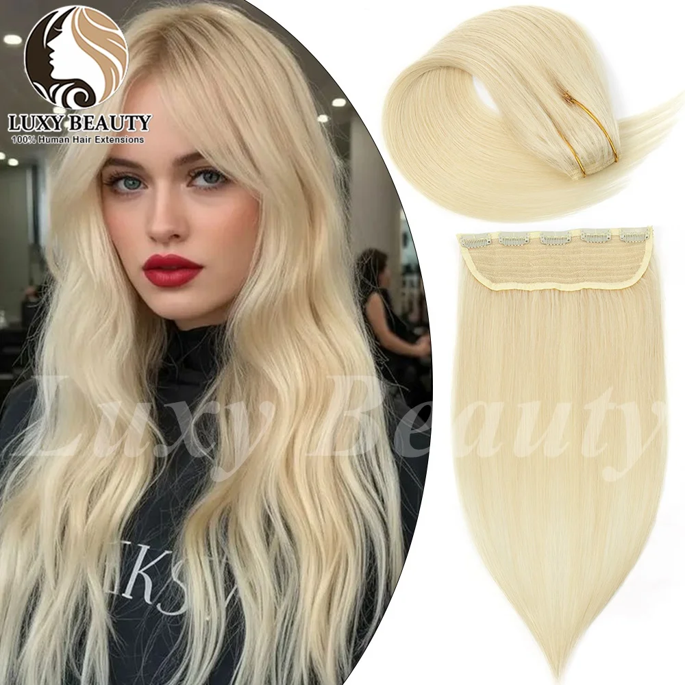Blonde Clip In One Piece Human Hair Extensions Brown Real Human Hair Weft Clip In Natural Silk Straight Hairpiece For Women
Blonde Clip In One Piece Human Hair Extensions Brown Real Human Hair Weft Clip In Natural Silk Straight Hairpiece For Women