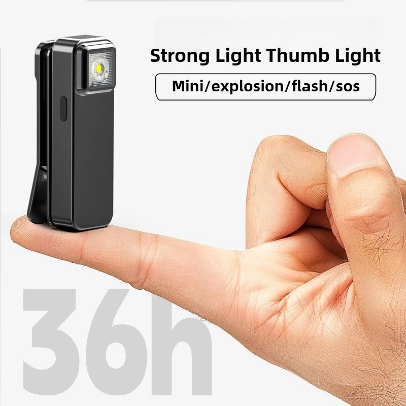 CLS Mini Thumb Clip Brim Light LED Strong Light Flashlight Outdoor Portable Multifunctional Portable Emergency Light
CLS Mini Thumb Clip Brim Light LED Strong Light Flashlight Outdoor Portable Multifunctional Portable Emergency Light
