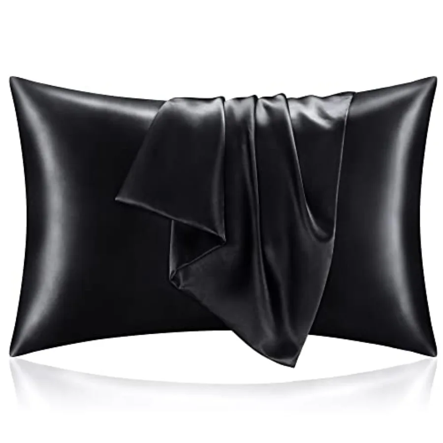 Satin Pillowcase for Hair and Skin, Super Soft and Cooling Similar to Silk Pillow Cases 2 Pack with Envelope Closure, Gift for
Satin Pillowcase for Hair and Skin, Super Soft and Cooling Similar to Silk Pillow Cases 2 Pack with Envelope Closure, Gift for