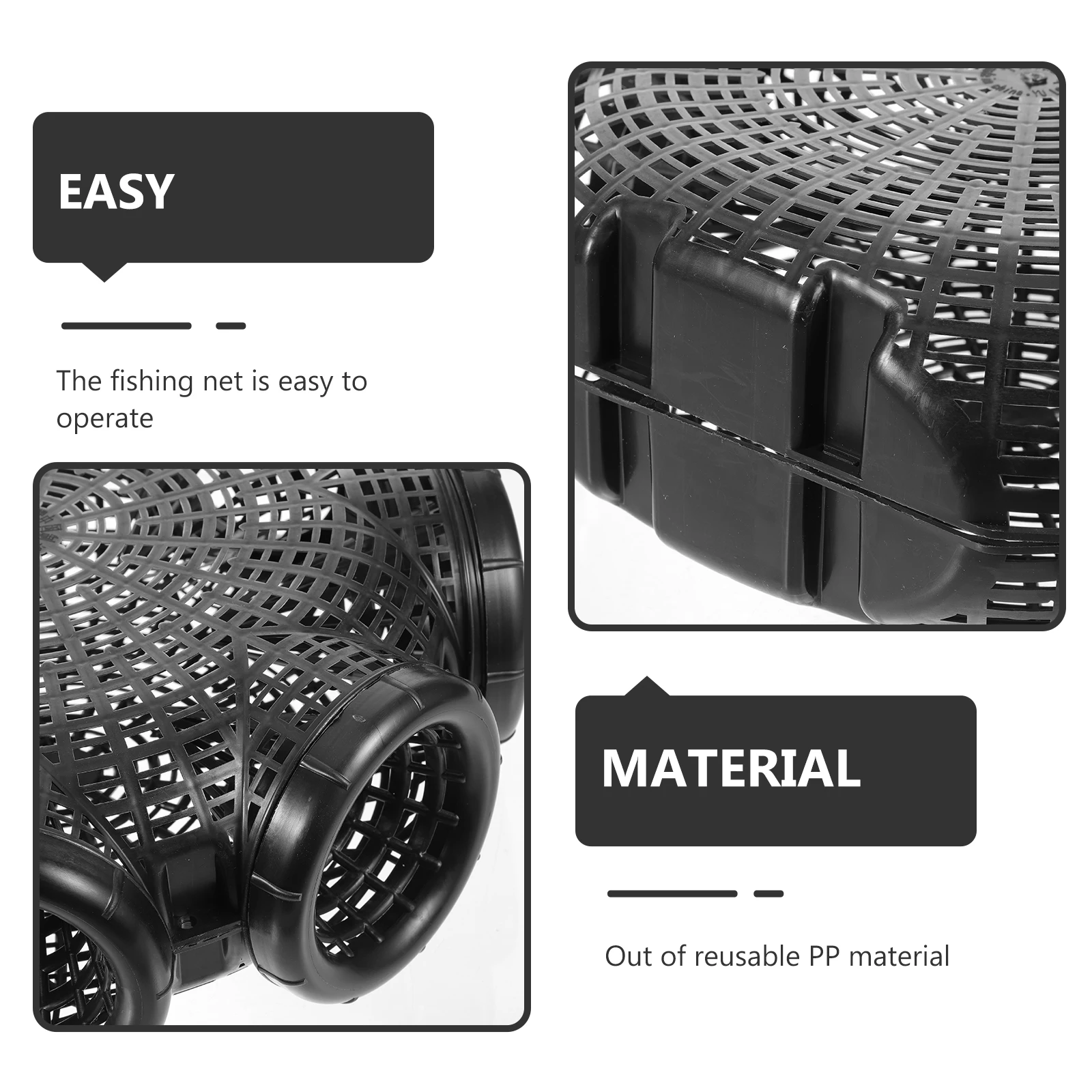 1pcs Fish Cage Crayfish Net Reusable Portable Fishing Mesh Bait Bucket Saltwater Freshwater Crawfish Trap Cage
1pcs Fish Cage Crayfish Net Reusable Portable Fishing Mesh Bait Bucket Saltwater Freshwater Crawfish Trap Cage