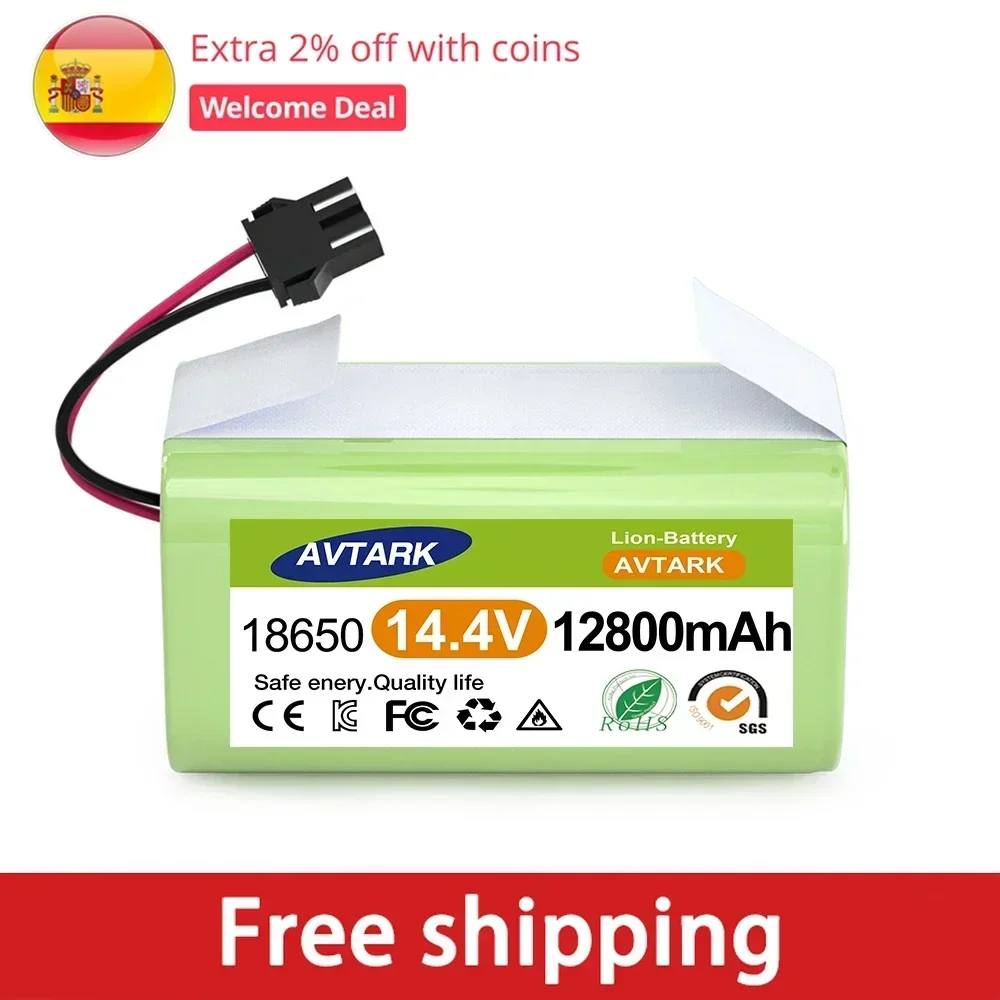 Battery for Conga 14.4V 12800mAh Li-ion 990 1090 Tesvor X500 Ecovacs Deebot N79 N79S DN622 Eufy RoboVac 11 11S RoboVac 30
Battery for Conga 14.4V 12800mAh Li-ion 990 1090 Tesvor X500 Ecovacs Deebot N79 N79S DN622 Eufy RoboVac 11 11S RoboVac 30