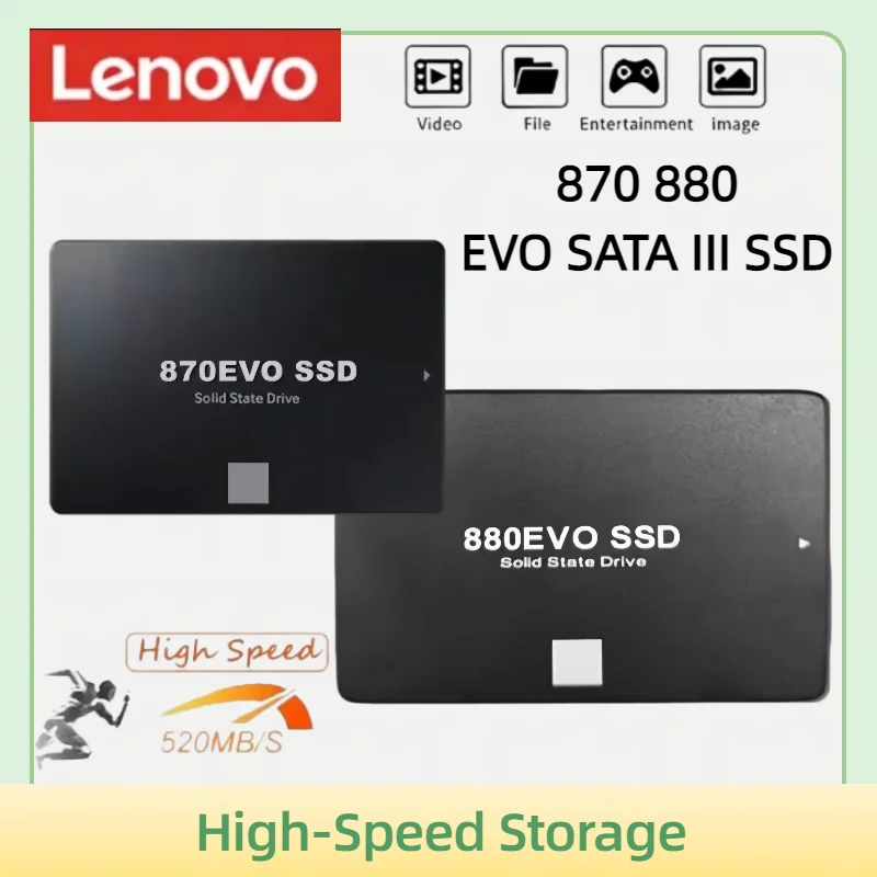 Original 870 880 EVO 2.5 Inch SATA3 Solid State Disk 500GB Internal High Quality SSD for Home Desktop PC Use
Original 870 880 EVO 2.5 Inch SATA3 Solid State Disk 500GB Internal High Quality SSD for Home Desktop PC Use