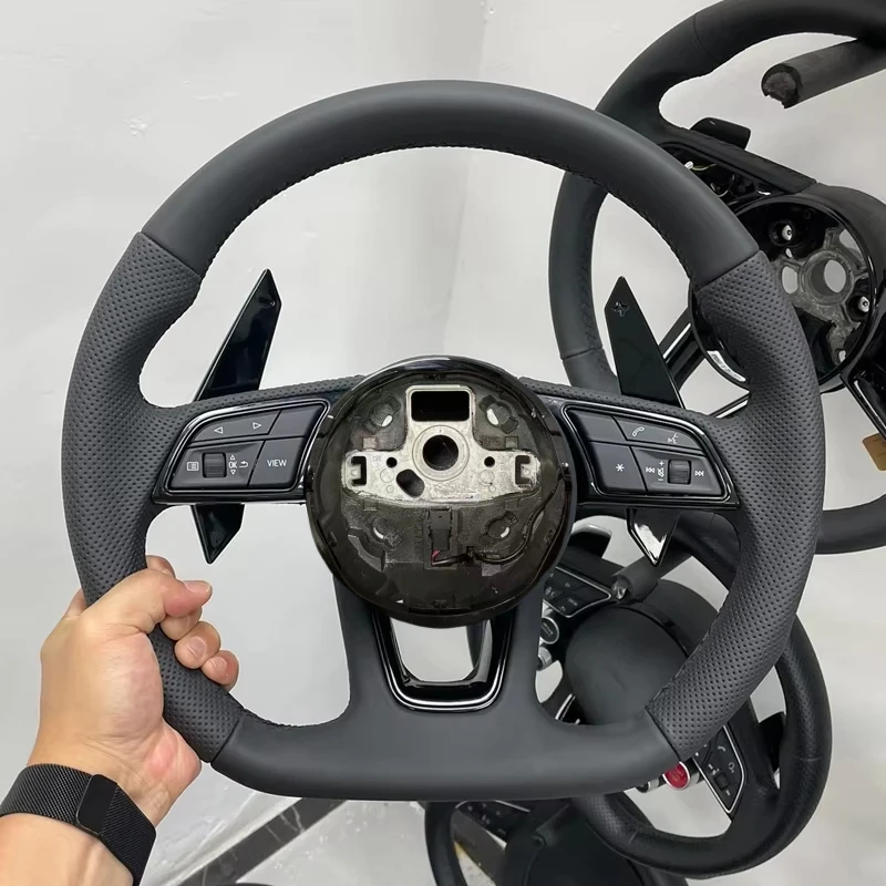 Automotive Parts Modification Steering Wheel Leather Steering Wheel for AUDI A3 8V A4 B9 S4 RS4 A5 S5 RS5 A6 A7 Q3 Q5 Q7
Automotive Parts Modification Steering Wheel Leather Steering Wheel for AUDI A3 8V A4 B9 S4 RS4 A5 S5 RS5 A6 A7 Q3 Q5 Q7