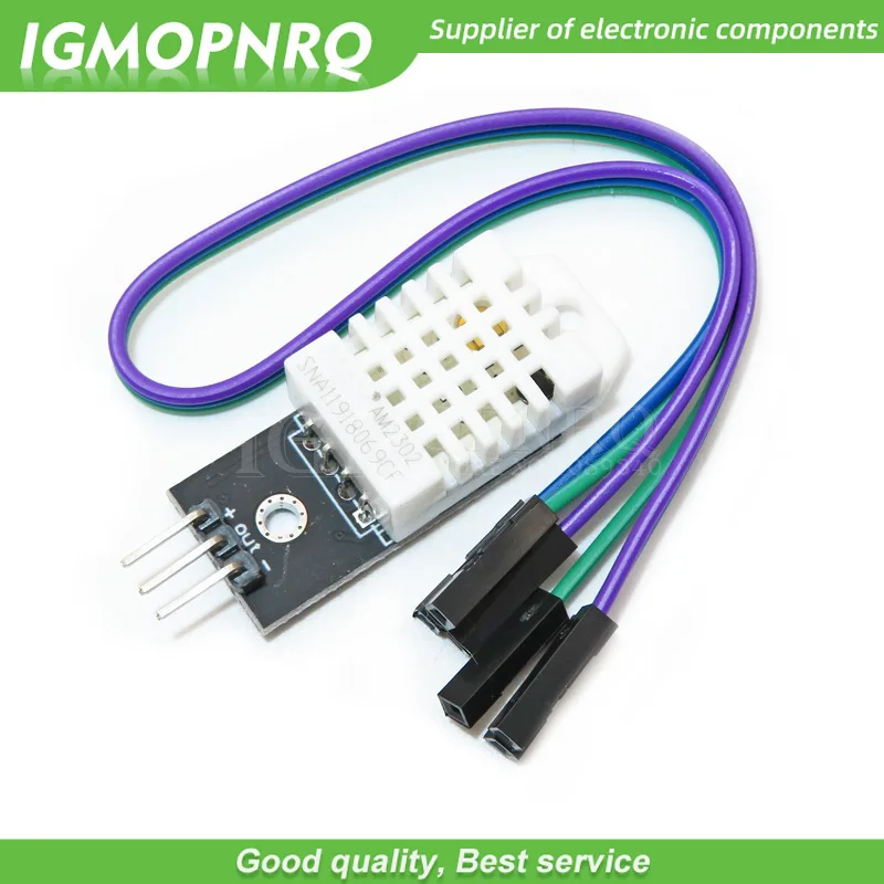 1pcs DHT22 Digital Temperature and Humidity Sensor AM2302 Module+PCB with Cable Dropshipping
1pcs DHT22 Digital Temperature and Humidity Sensor AM2302 Module+PCB with Cable Dropshipping