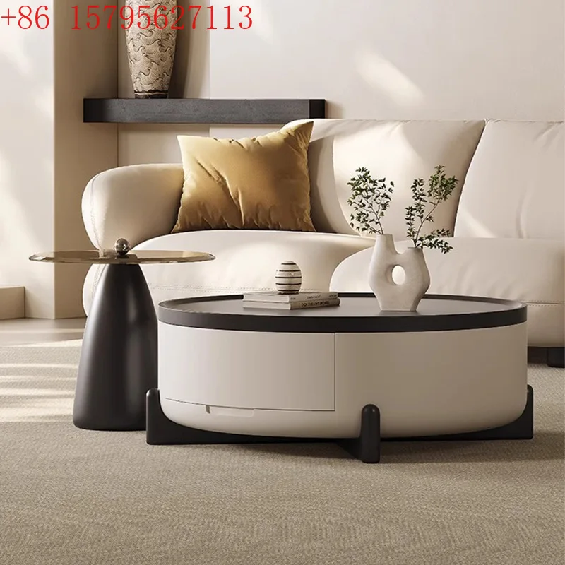 Круглый журнальный столик для гостиной, дома, маленькой квартиры, круглый журнальный столик среднего размера, комбинация
Круглый журнальный столик для гостиной, дома, маленькой квартиры, круглый журнальный столик среднего размера, комбинация