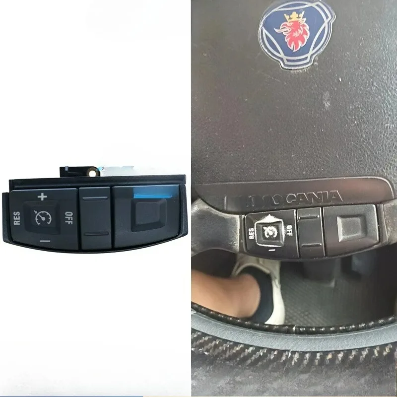 P400G400 Steering Wheel Cruise Control Module Fixed Speed Combination Switch 1870913 for Scania
P400G400 Steering Wheel Cruise Control Module Fixed Speed Combination Switch 1870913 for Scania