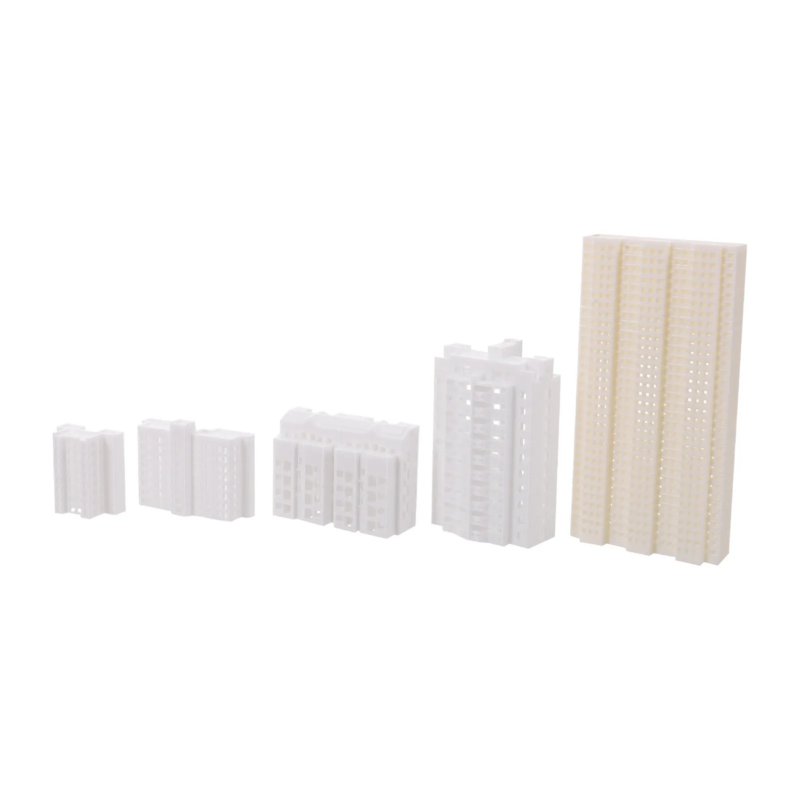 4Pcs High Rise Architecture Scale Kit White Plastic Miniature Buildings for City Diorama Urban Planning Craft Landscape
4Pcs High Rise Architecture Scale Kit White Plastic Miniature Buildings for City Diorama Urban Planning Craft Landscape