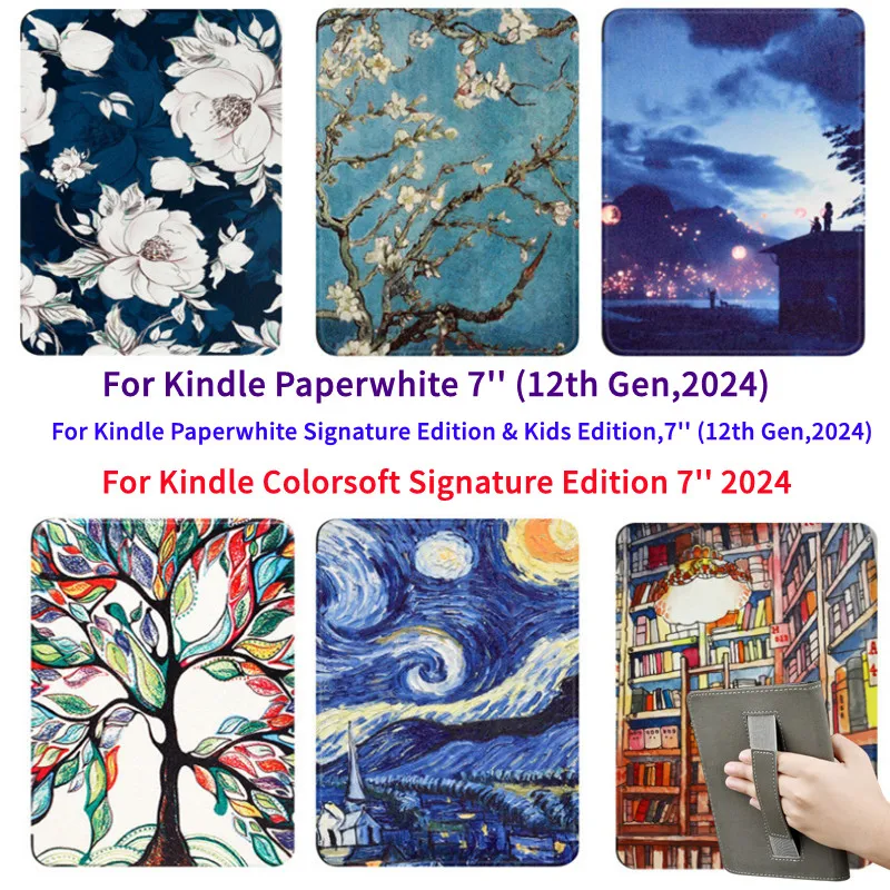 Case for Kindle Paperwhite 12th Generation Case 2024 Signature Edition 7 Inch SA568B EReader Protective Shell Auto Sleep Cover
Case for Kindle Paperwhite 12th Generation Case 2024 Signature Edition 7 Inch SA568B EReader Protective Shell Auto Sleep Cover