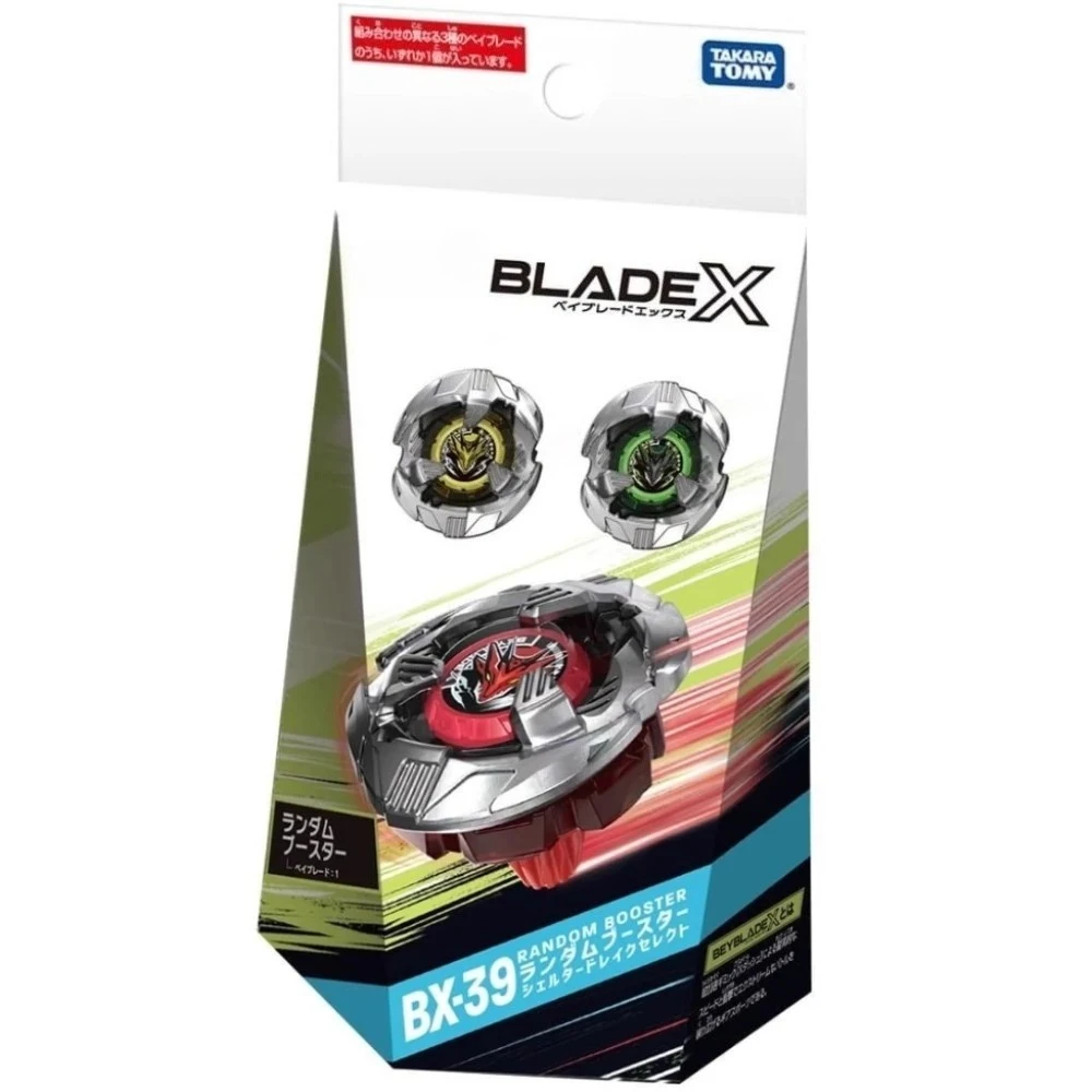 BX-39 Random Booster Shelter Drake Select Original Takara Tomy Bey X
BX-39 Random Booster Shelter Drake Select Original Takara Tomy Bey X