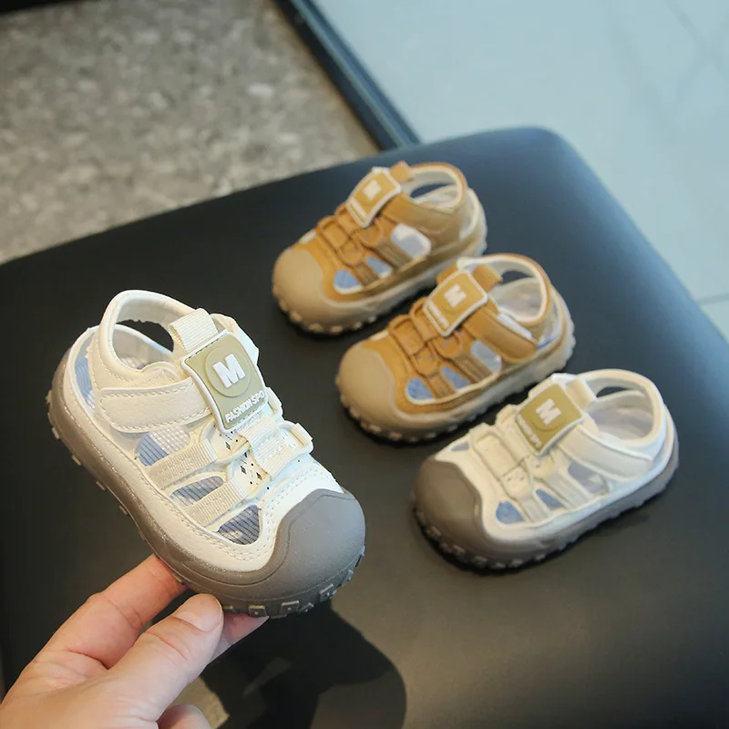 Boy Sandals 2026 summer New Baby Walking Shoes Soft Sole Girls' Sandals Mesh Shoes Children's Sandals Versatile Children's Shoes
Boy Sandals 2026 summer New Baby Walking Shoes Soft Sole Girls' Sandals Mesh Shoes Children's Sandals Versatile Children's Shoes