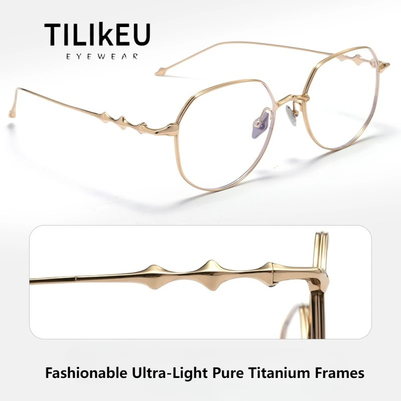 Fashion Ultra-Light Pure Titanium Retro Large Square Narrow Frame Optical Glasses Eyeglasses Unisex Korean Star-Shaped Eyewear
Fashion Ultra-Light Pure Titanium Retro Large Square Narrow Frame Optical Glasses Eyeglasses Unisex Korean Star-Shaped Eyewear