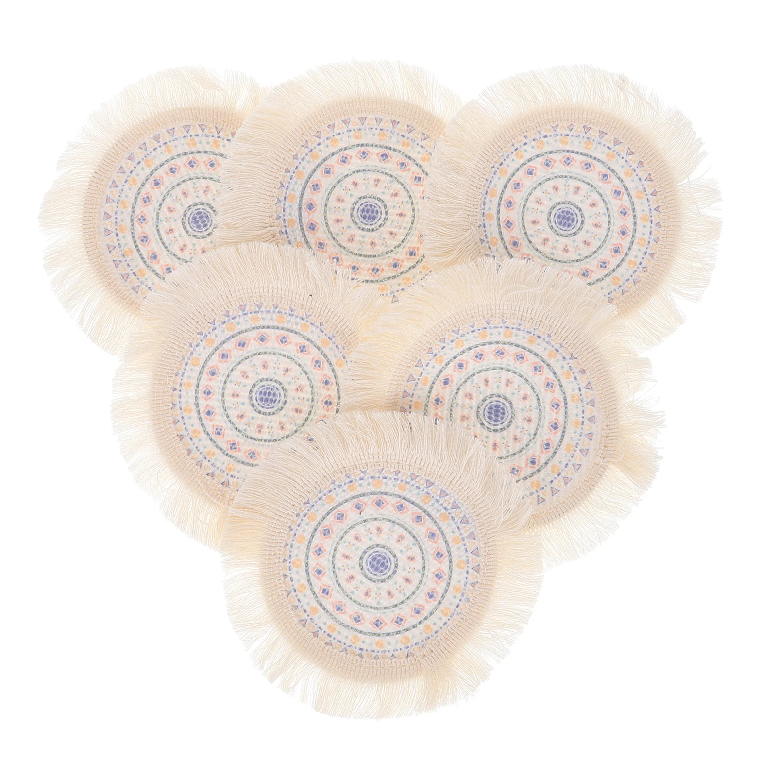6pcs Woven Round Placemats Boho Style Tassel Tableware Mats 16CM Coasters for Kitchen Home Decor Easy Maintenance
6pcs Woven Round Placemats Boho Style Tassel Tableware Mats 16CM Coasters for Kitchen Home Decor Easy Maintenance