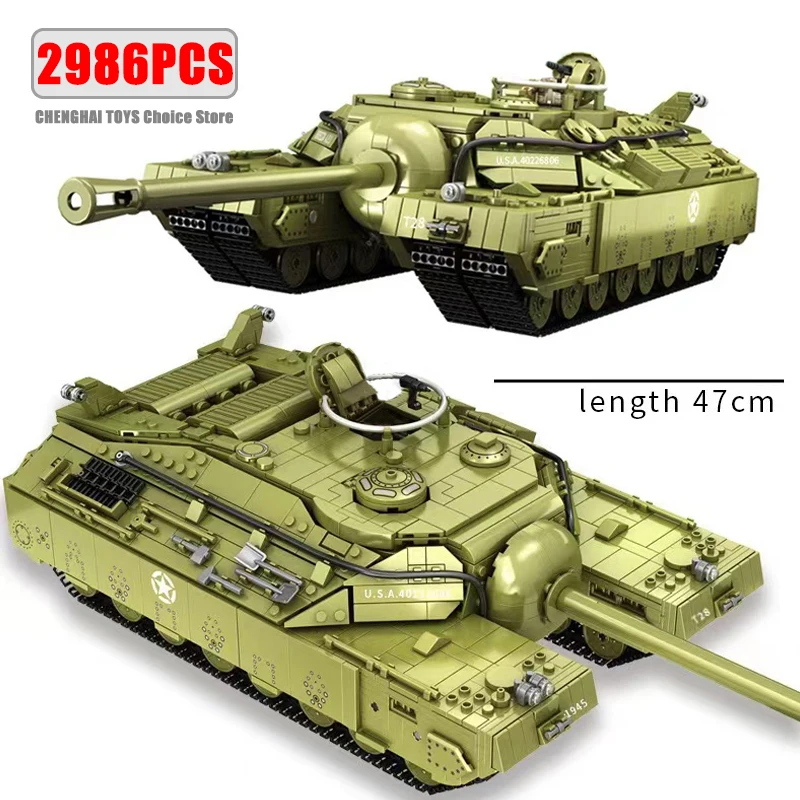Военная серия T28 Супер тяжелый танк Строительные блоки Набор WW2 Бронированный танк Оружие Солдаты Кирпичи Взрослые Игрушки для детей Подарки для мальчиков
Военная серия T28 Супер тяжелый танк Строительные блоки Набор WW2 Бронированный танк Оружие Солдаты Кирпичи Взрослые Игрушки для детей Подарки для мальчиков