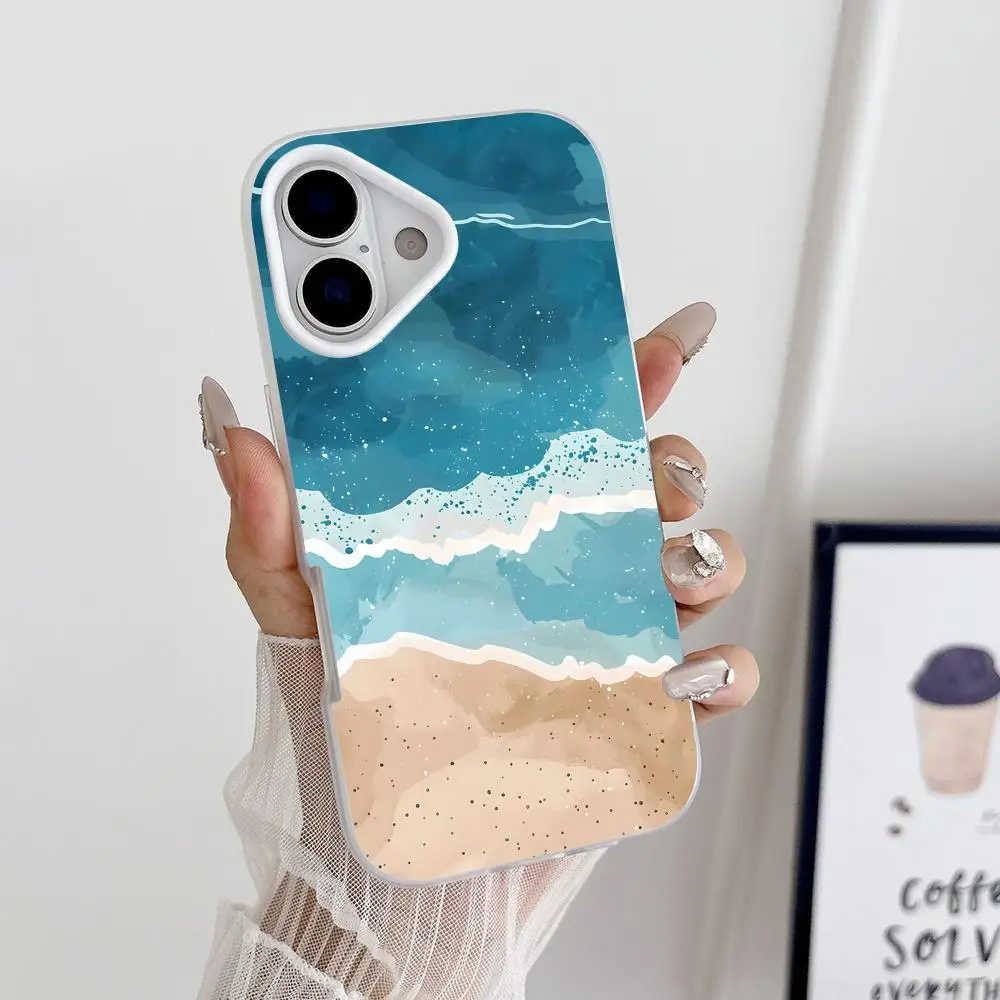 Summer Ocean Phone Case for iPhone 17 16 15 14 13 12 11 Air Pro Max Plus Jelly Double layer White Cover
Summer Ocean Phone Case for iPhone 17 16 15 14 13 12 11 Air Pro Max Plus Jelly Double layer White Cover