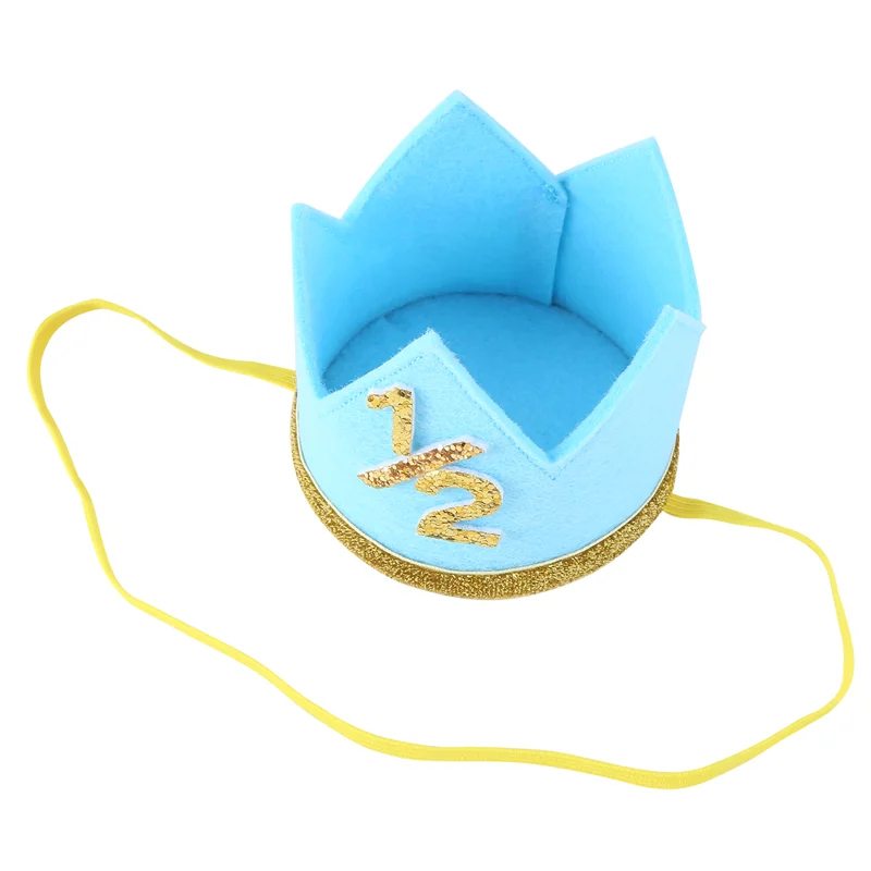 Newborn Infant Toddler Baby Girl Boy Half 1/2 First Second Third Birthday Crown Party Cake Smash Headband Hair Accessories Blue-
Newborn Infant Toddler Baby Girl Boy Half 1/2 First Second Third Birthday Crown Party Cake Smash Headband Hair Accessories Blue-